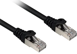 Laidas Sharkoon RJ-45, RJ-45, 20 m, juoda