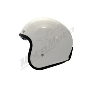 Atviras Šalmas APEX JI100 Solid Baltas