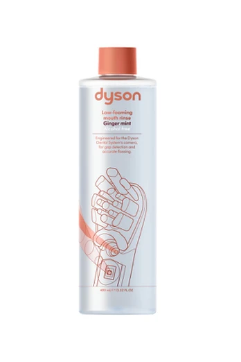 „Dyson“ mažai putojantis burnos skalavimo skystis 400 ml („Ginger mint“)