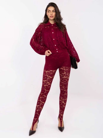 Italy Moda Kelnės-MI-SP-K87.55-bordinė