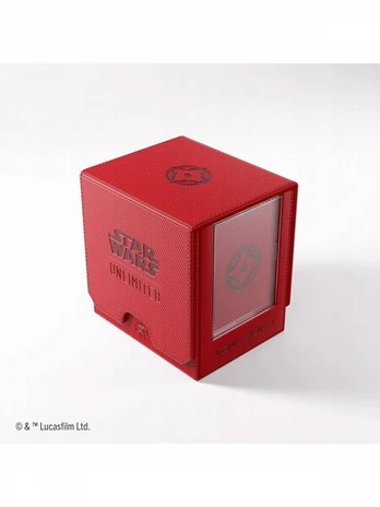 Star Wars Unlimited Twin Suns Deck Pod - Raudonas dėklas kortoms