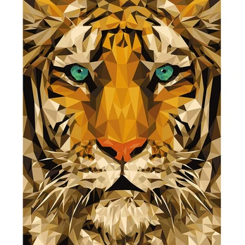 Tapymas pagal numerius, Tigras, 40x50, varvikas, MG2436e