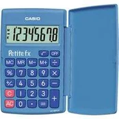 Casio PETITE FX (LC-401LV-BU), Pocket, Basic, 8 digits, 1 lines, Baterija, Mėlyna