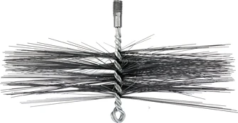 Šepetys kaminų valymui M12x250MM (72953) kaina