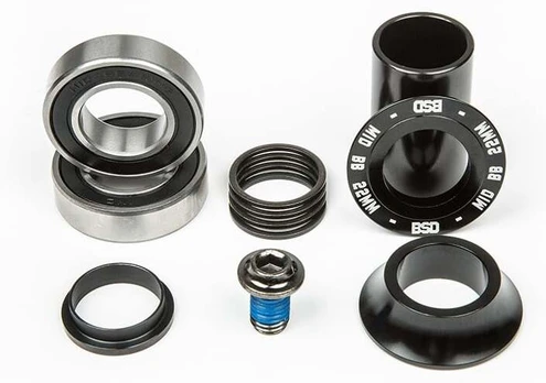 Velenas BSD MID BB 22mm, juoda sp.