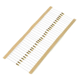 JustPi THT CF anglies rezistorius 1/4W 1MΩ - 30 vnt