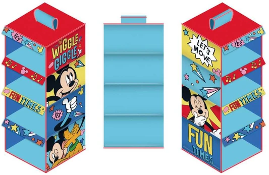 Disney Mikio pakabinamos spintos organizatorius, 4 dalys
