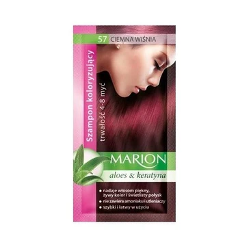 Marion Šampūnas dažymas 4-8 plovimai 57 Dark Cherry 40ml