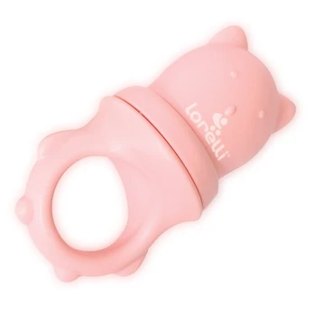 Maitintuvas su dėklu Lorelli Nipple Fresh Pink