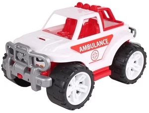 Žaislinis automobilis Technok Ambulance SUV 4982, balta/raudona