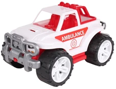 Žaislinis automobilis Technok Ambulance SUV 4982, balta/raudona kaina
