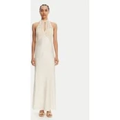 TWINSET Vakarinė suknelė 251TT2080 Écru Slim Fit