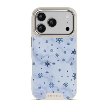 Ice Queen - Snowflakes iPhone 17 Pro Case, Elite Light (MagSafe) / Silver