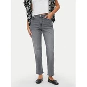 Vero Moda Džinsai Amara 10337794 Pilka Straight Fit