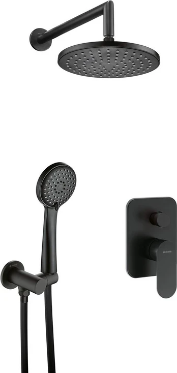 Concealed shower set