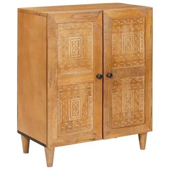 Kabalas Šviesiai ruda 60 x 33 x 75 cm mango medienos masyvas
