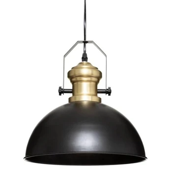 Pendant lamp FLOWER, juodas loft style
