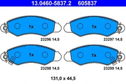 ATE 13.0460-5837.2 Brake pad set