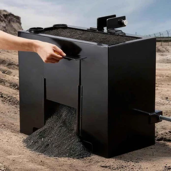 Traktoriaus balasto dėžė, 3 taškų, 363 kg