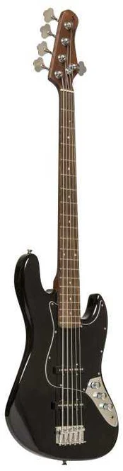 Penkiastygė bosinė gitara Stagg SBJ-30 BLK 5S