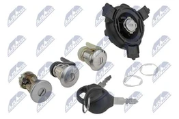 Užrakto cilindro komplektas NTY EZC-PE-076