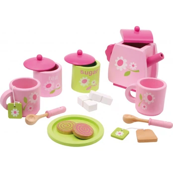 Children´s Tea Set with Floral Pattern
