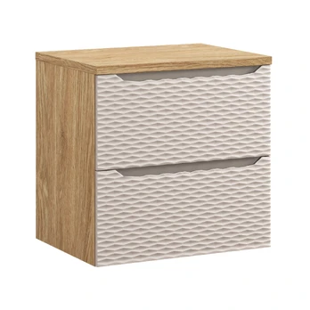 Vonios baldų komplektas Ocean Beige, 60 cm