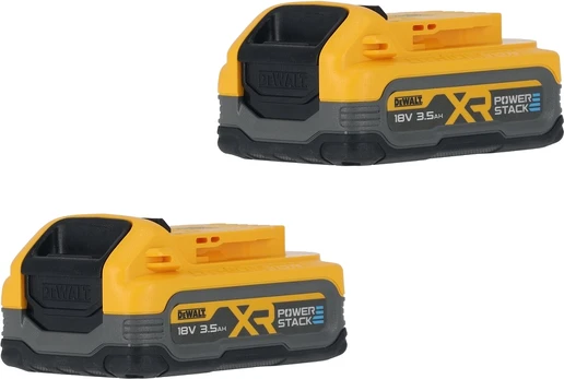 komplektas 2 akumulatorów PowerStack 18V 3.5Ah DeWALT [DCBP318S2-XJ]