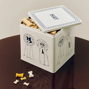 HAY - Dogs Food Storage Tin