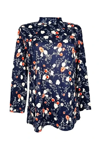 Marškinėliai moterims su aukšta apykakle