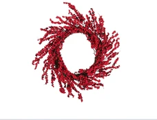 Kalėdinis vainikas Christmas Touch Berry, 48 mm, raudona sp. kaina