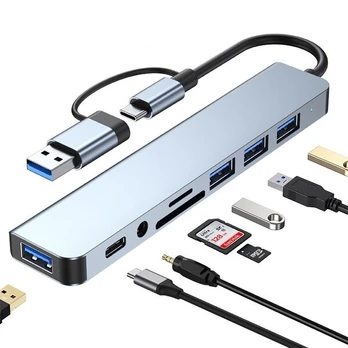 Išorinis kietasis diskas USB 3.0 išplėtimo stotelė (Dock), Type-C