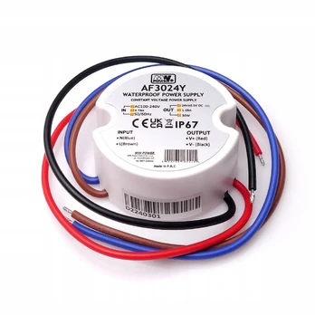 MW Power maitinimo šaltinis 24V 30W IP67 (AF3024Y)