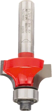 Bosch Užapvalinimo frezos 8 mm, D 25,4 mm, R1 6,35