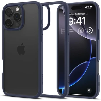 Dėklas Spigen Ultra Hybrid na iPhone 16 Pro Max - mėlyna