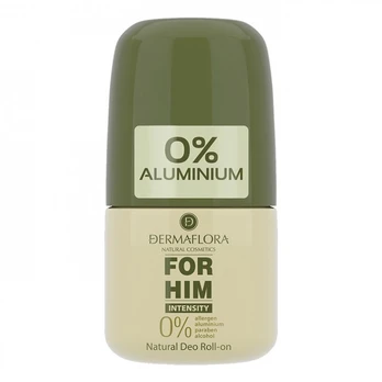 DERMAFLORA FOR HIM INTENSITY rutulinis vyrų dezodorantas, 50 ml