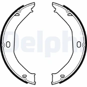 Stabdžių trinkelių komplektas DELPHI LS2078 kaina