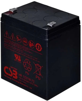 CSB HR1221WF2 12 V 5,3 Ah akumuliatorius