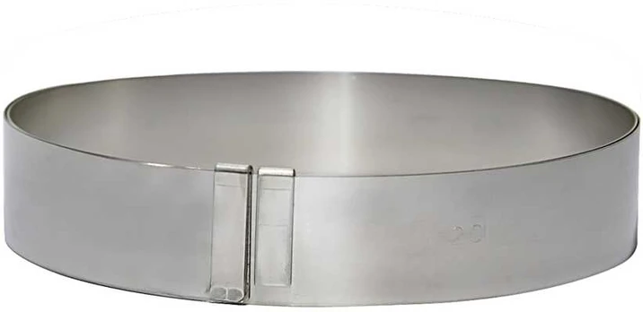 Confectionery rim, adjustable, 18-36x3 cm