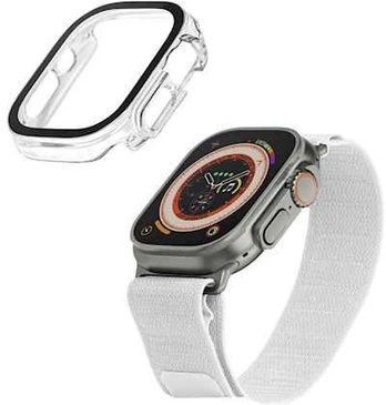 Dėklas LAUT SHIELD Clear Glass/PC protector Apple Watch Ultra 49mm