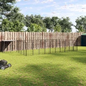 Voljeras šunims, juodos spalvos, 19,36 m², plienas kaina