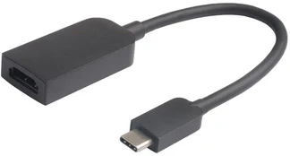 MICROCONNECT USB 3.1 C han til HDMI 1.4 hun adapter, længde 15 cm, farve: sort kaina