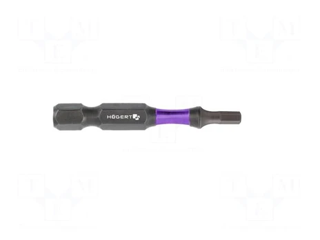 Screwdriver bit | hex key | HEX 5mm | Kind: impact | Overall len: 50mm