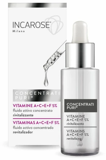 A+C+E+F Vitaminai - grynas koncentratas, INCAROSE / 15 ml