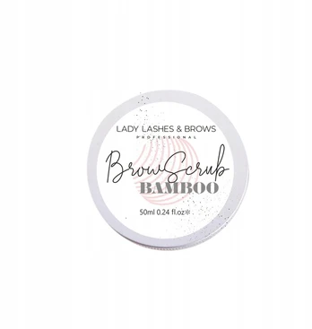 Kreminis bambuko šveitiklis antakių odai Brow Scrub 50ml