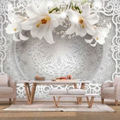 Artgeist Fototapetas - Lilies and Ornaments kaina