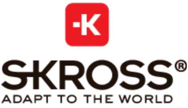 SKROSS USB Kabelis USB-C 2.0 auf USB-A, 2,0m , baltas