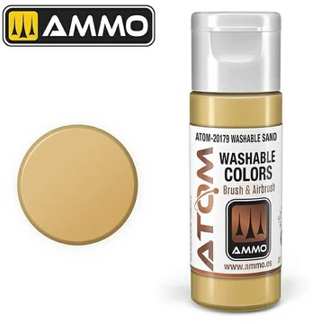 AMMO by MIG Jimenez AMMO MIG - ATOM Akriliniai dažai WASHABLE Sand, 20ml, 20179