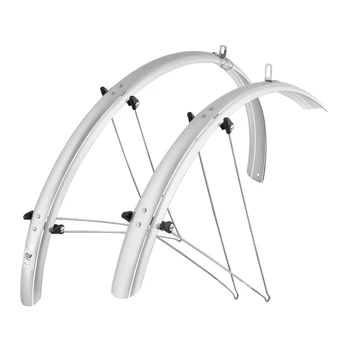 Purvasaugių komplektas, 28" FORCE 48 Aluflex, 48mm (sidabrinė)