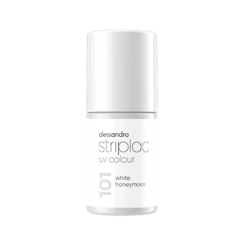 Alessandro STRIPLAC PEEL OR SOAK nagų lakas WHITE HONEYMOON 6,5 ml